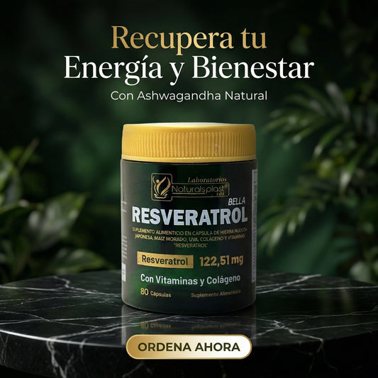 RESVERATROL BELLA / 80 CAPSULAS