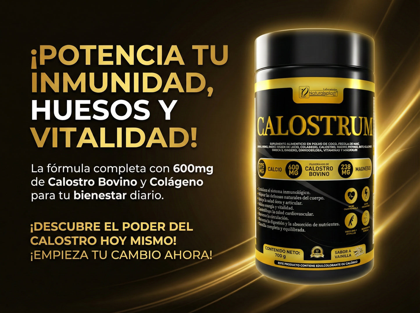 CALOSTRUM 700GR / SISTEMA INMUNE